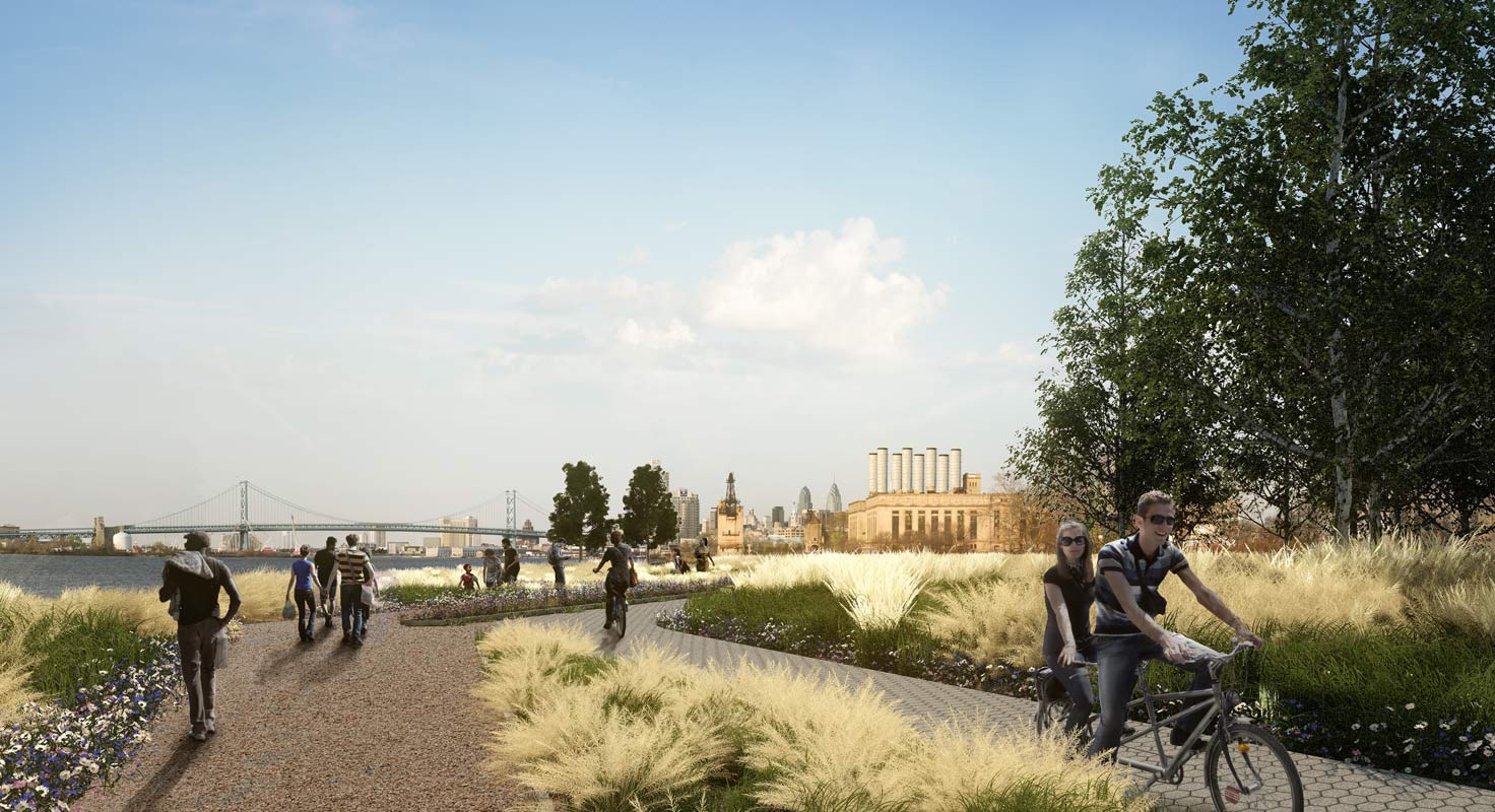 <p>A key principle of the plan is to create a network of civic and public spaces that are distinctive public amenities as well as catalysts for private development.</p>